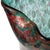 Green Vintage Murano Fratelli Toso Copper Red Aventurine Amethyst Green Italian Art Glass Flower Vase For Sale - Image 8 of 10
