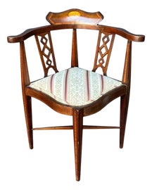 Example of Edwardian Corner Chairs