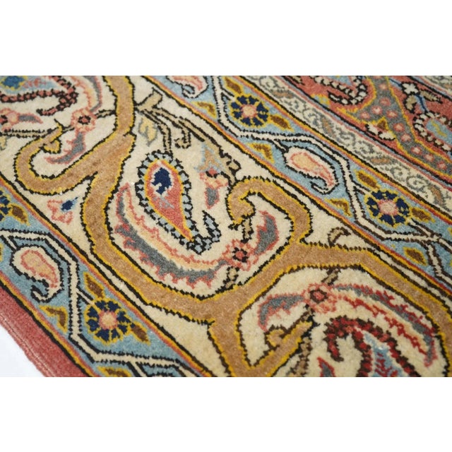 Textile Antique Qum Rug 4'8'' x 6'10'' For Sale - Image 7 of 11