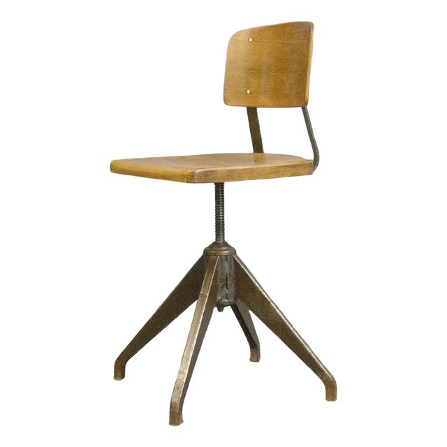 Swivel Chair Model XIII by Robert Wagner for Rowac, 1920s For Sale