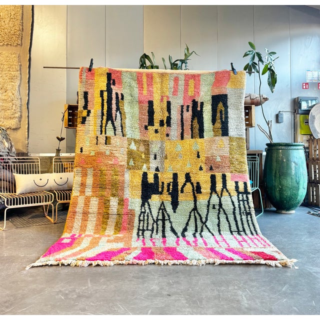 Large Moroccan Berber Rug, 1990 For Sale - Image 12 of 12