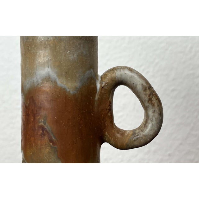 Mid-Century Modern Danish Studio Pottery Candleholder from Axella, 1960s For Sale - Image 16 of 18