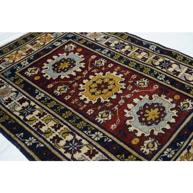 Antique Shirvan Kuba Rug 2'7'' x 3'4'' For Sale - Image 10 of 12