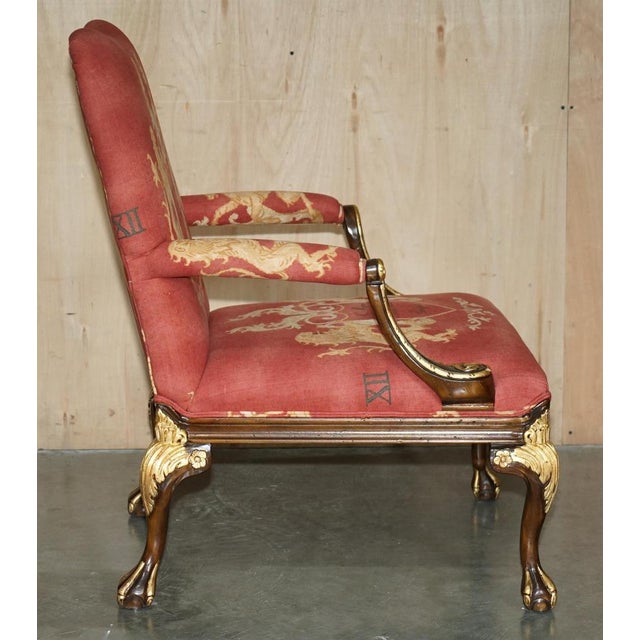 Set of Claw and Ball Lounge Chair with Ottoman by Francesco Molon, Italy For Sale - Image 14 of 18