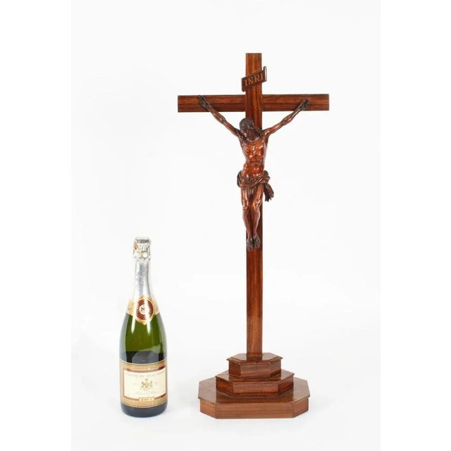 Antique French Box in Wood, 1600s For Sale - Image 10 of 11