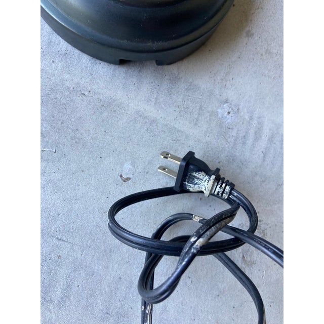 1990s Vintage Pottery Barn Adjustable Table Lamps - A Pair For Sale - Image 5 of 11