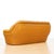 Sculptural 1970s Tufted Camel Lounge Chair & Sofa Set For Sale - Image 10 of 18