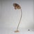 Vintage Floor Lamp with Pleated Shade, 1950s For Sale - Image 4 of 17