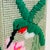 Mid 20th Century Vintage Crochet Hummingbird Tissue Box Cover For Sale - Image 5 of 9