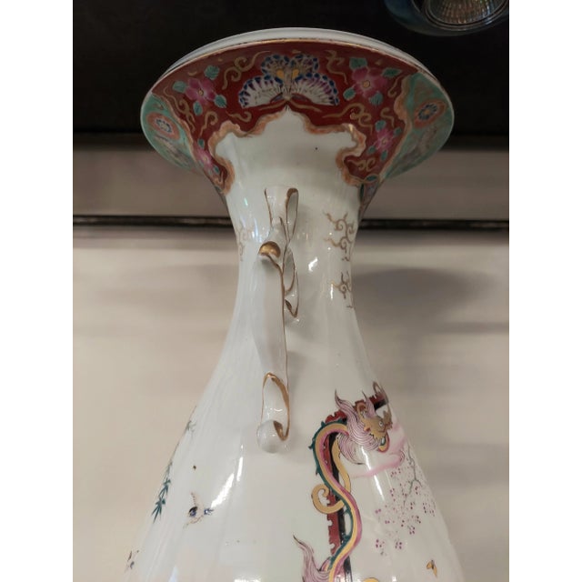 1920s 1920s Pair of Japanese Hizen Aritmi Hirabayashi Vases For Sale - Image 5 of 12