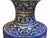 Blue Mother of Pearl Wooden Vase 24” – Handmade Decor For Sale - Image 8 of 8