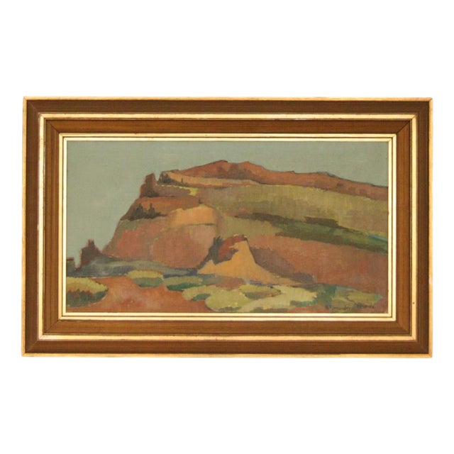 A. Formander, Tenerife, 1960s, Oil on Canvas, Framed For Sale