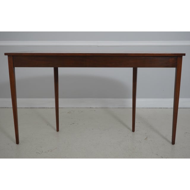 Federal Style Inlaid Mahogany Console Hall Table For Sale - Image 12 of 13