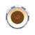 1980s 1980s Brazilian Cerâmica Luiz Salvador Hand-Painted Cobalt Blue Faience Vase For Sale - Image 5 of 13