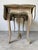 1970s Vintage French Country Rococo-Style Drop-Leaf Dining Set – 5 Pieces For Sale - Image 5 of 16