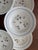Ceramic Vintage Red and Blue Odile Soup Plates from KG Lunéville, 1950s, Set of 8 For Sale - Image 7 of 8