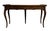 Baker Milling Road French Country Walnut Console Table For Sale - Image 12 of 15