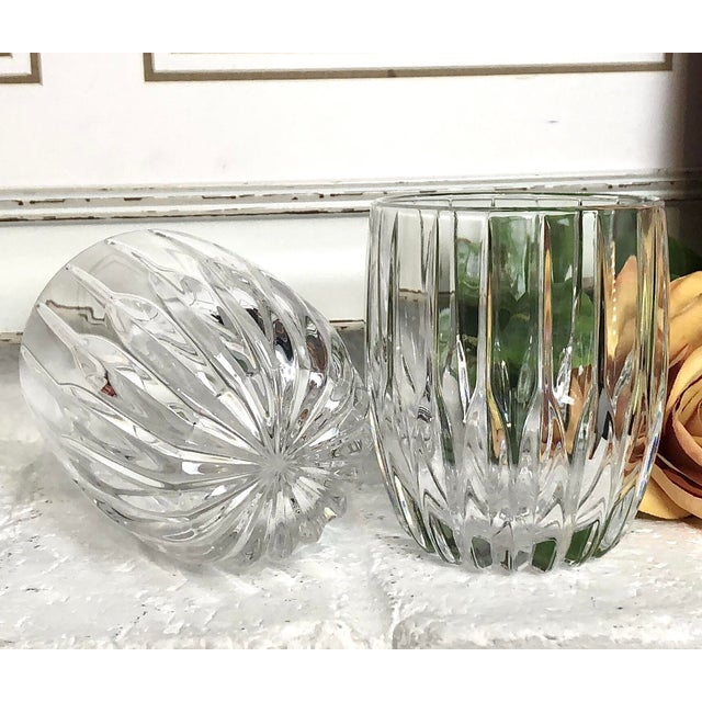 Vintage Mikasa Park Lane Double Old Fashioned Glasses Set of 2 Chairish
