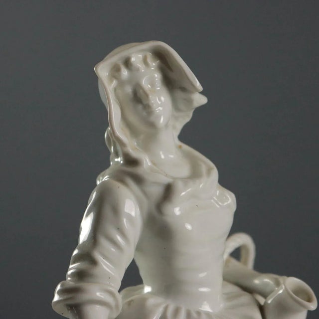White Porcelain Figurine by Ginori a Doccia, Italy, 20th Century For Sale - Image 3 of 9