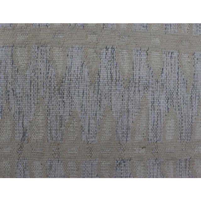 Scandinavian Hand Woven Flat Weave Rug by Keivan Woven Arts, 3'0 X 5'5 For Sale - Image 4 of 9