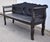Painted Pine Paneled Bench or Settle For Sale - Image 4 of 10