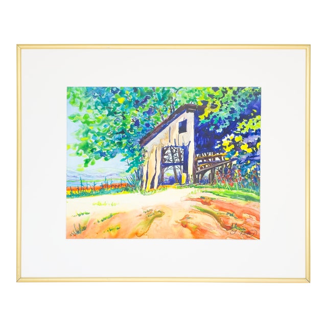 Farm Shed - Tomoko Parry, C. 1990s For Sale