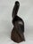 Brown Vintage Carved Dark Wood Pelican Figurine For Sale - Image 8 of 12
