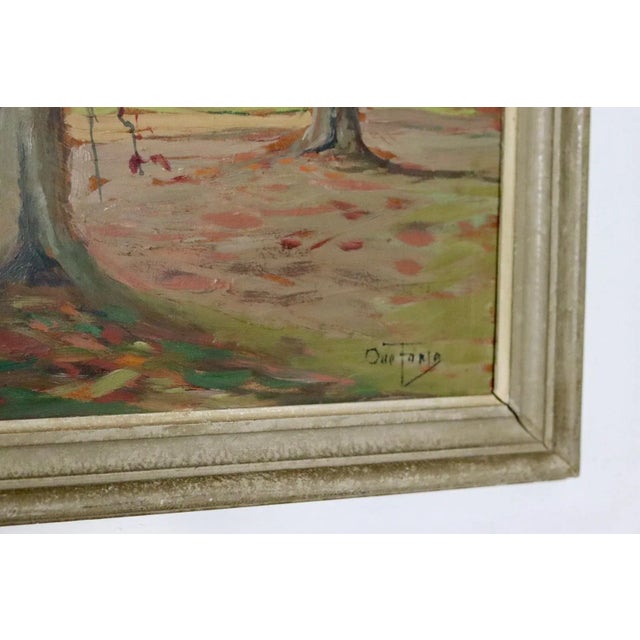 Olle Farla, Autumn, 1960s, Oil on Panel, Framed For Sale - Image 6 of 10