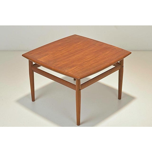 Side Table in Teak by Grete Jalk for Glostrup Møbelfabrik, Denmark, 1960s For Sale - Image 3 of 12