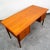 Mid Century Danish Modern Desk Executive Teak 6 Drawer Bookshelf Floating Doors For Sale In Sacramento - Image 6 of 11
