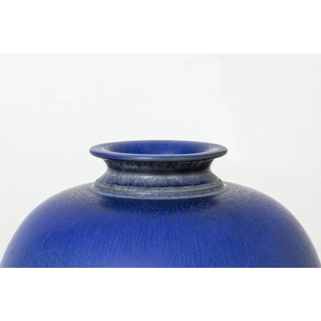 Gustavsberg Stoneware Vase by Berndt Friberg for Gustavsberg, 1930s For Sale - Image 4 of 8