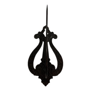 Victorian Cast Iron Wall Receipt Holder
