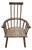 Farmhouse Spindleback Armchair, 1890s For Sale