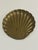 Vintage Brass Shell Catchall / Brass Shell Soap Dish / Brass Shell Decorative Object For Sale - Image 9 of 9