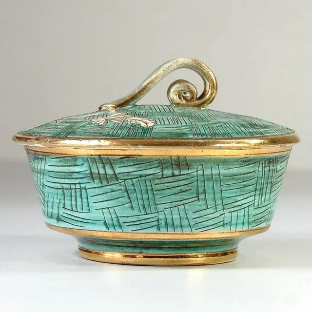 Ceramic Italian Lidded Box, 1960s For Sale - Image 7 of 10