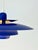 Vintage Scandinavian Blue Multi-Shade Pendant Lamp from El-Light, Denmark, 1970s For Sale - Image 4 of 8