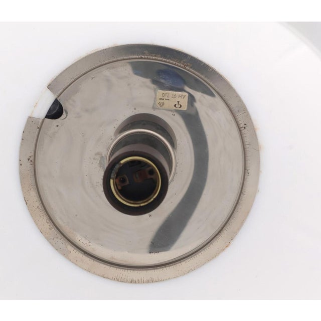 Opaline Glass Pendant Lamp from Peill & Putzler, 1960s For Sale - Image 10 of 11