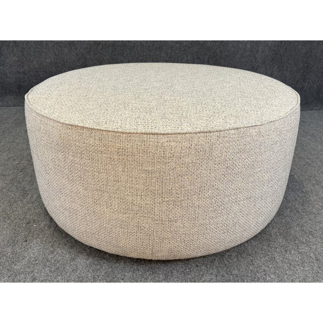 Stone & Leigh Ottoman in View Dove For Sale In Raleigh - Image 6 of 6