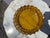 Vintage Amber Cut Art Glass Cigar Ashtray 1920's-1950's Art Deco Med-Century For Sale - Image 4 of 4