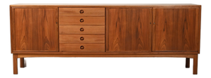 Tiveden Sideboard in Teak by Sven Engström & Gunnar Myrstrand, 1960s