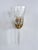 Vintage Italian Wall Sconces in Murano Crystal Glass and Brass, 1990s, Set of 2 For Sale - Image 17 of 18