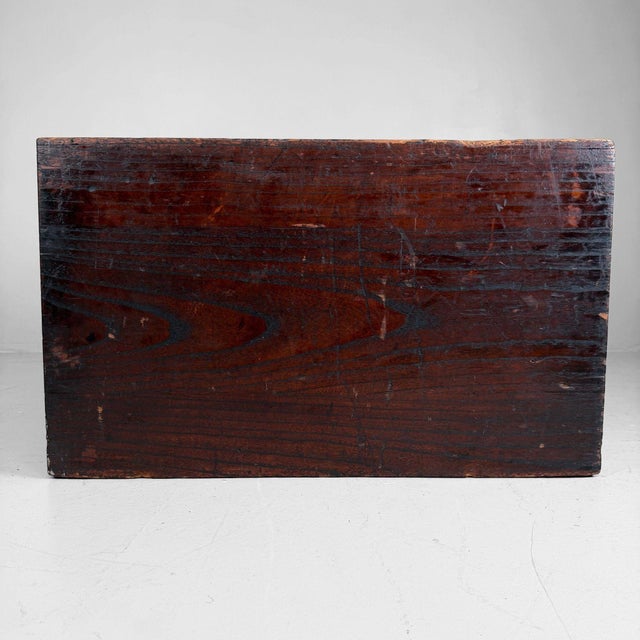 Low Japanese Kimono Tansu Chest of Drawers, 1890s For Sale - Image 14 of 15