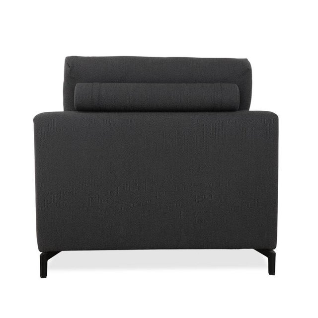 Nuvola Loungers and Ottoman in Grey Fabric from Rolf Benz, Set of 3 For Sale - Image 17 of 18