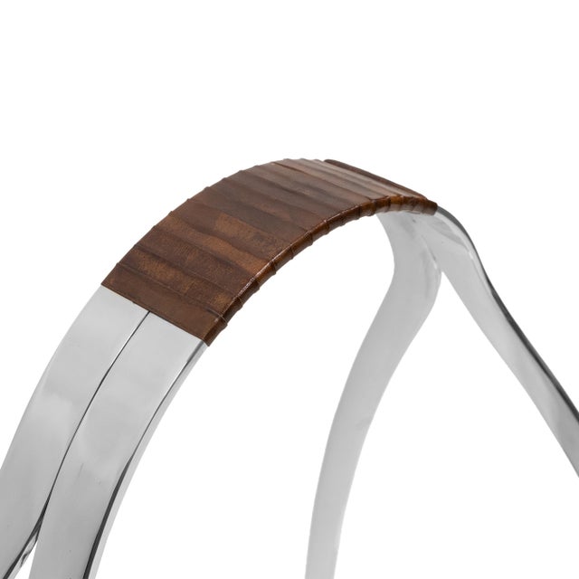 This Danish-inspired one-of-a-kind fireplace set was designed and fabricated in the 1990's by architect Achla Bahl Madan....