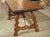 A 1900s Spanish Library Table Desk With Iron Stretchers, Shallow Frieze Drawers For Sale - Image 18 of 18