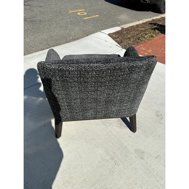 Maxalto Febo Lounge Chair in Elettra Jacquard For Sale In Washington DC - Image 6 of 8