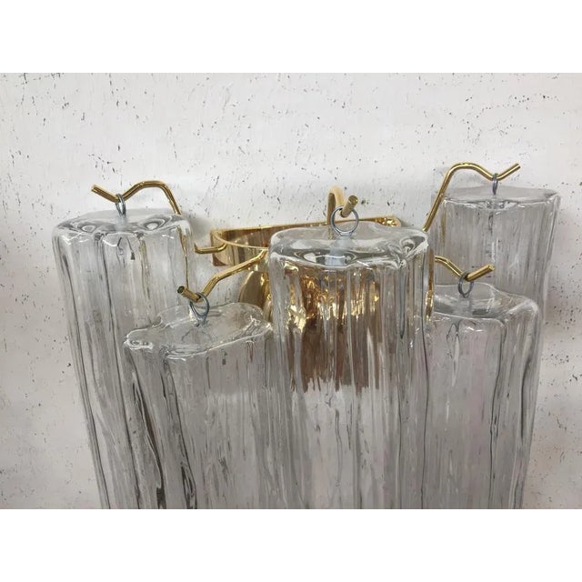 Contemporary Murano Glass Wall Sconces from Simoeng, Set of 2 For Sale - Image 3 of 6