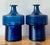 Vintage 1960s Timo Sarpaneva Littala Finland Blue Glass Decanter - A Pair For Sale - Image 9 of 12
