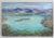 Mid 20th Century Impressionist Lake Mozucari Landscape Painting For Sale - Image 4 of 5