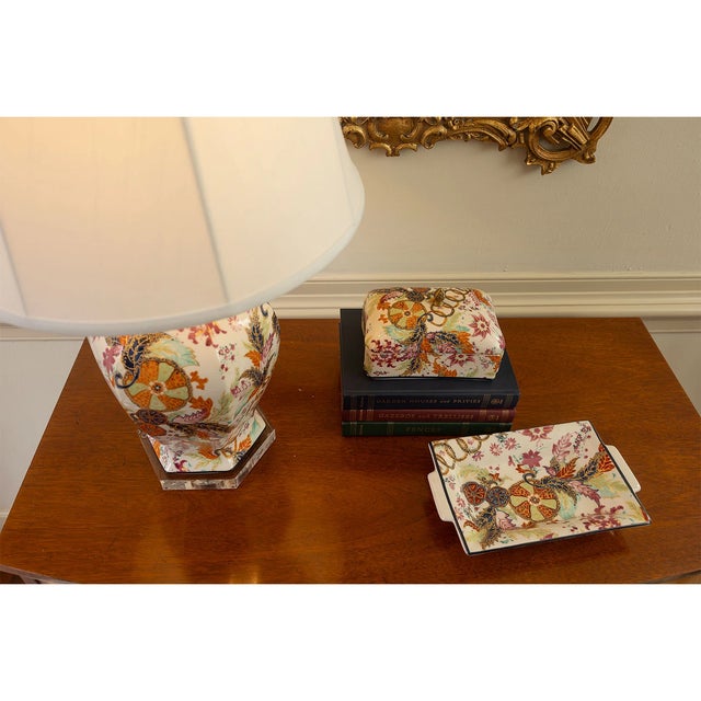 2020s Williamsburg for Port 68 Tobacco Leaf Tray For Sale - Image 5 of 8